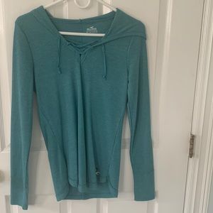 Hollister size medium waffle hoodie